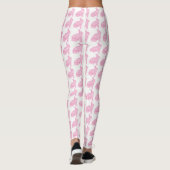 Leggings Lapins assez roses Pâques (Dos)