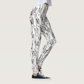 Leggings Lapins blancs mignons (Droite)