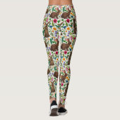 Leggings Lapins et fleur sauvage (Dos)
