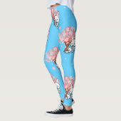 Leggings lapins floraux (Gauche)