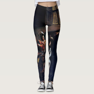 Leggings L'appel de Saint Matthieu, Caravaggio