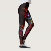 Leggings L'arbre de Noël allume des guêtres (Droite)