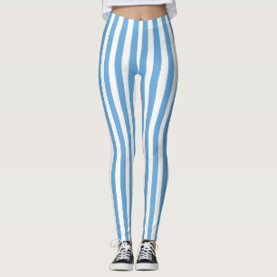 Leggings L'Argentine barre des guêtres de drapeau