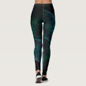 Leggings L'art Abstrait des yeux (Dos)