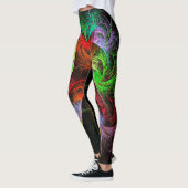 Leggings L'art Abstrait du Carnaval (Gauche)