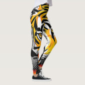 Leggings L'art Abstrait du tigre (Droite)
