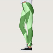 Leggings L'art abstrait feuille (Gauche)