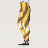 Leggings l'art abstrait tigre (Gauche)
