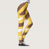 Leggings l'art abstrait tigre (Droite)