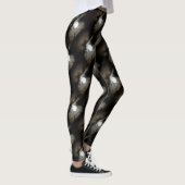 Leggings L'art céleste de la lune d'hiver (Droite)