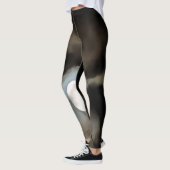 Leggings L'art céleste de la lune d'hiver (Gauche)