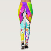 Leggings L'art chiot franco-bulgare (Dos)