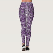 Leggings L'art dans l'eau (Dos)
