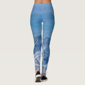 Leggings L'art de la nature aux merveilles hivernales (Dos)