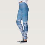 Leggings L'art de la nature aux merveilles hivernales (Gauche)