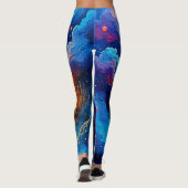 Leggings L'art de l'esprit cosmique (Dos)