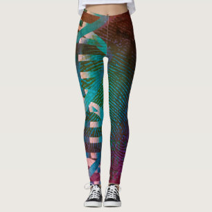 Leggings L'Art de l'ID d'empreinte ADN Science