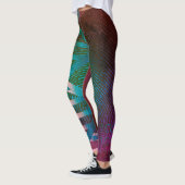 Leggings L'Art de l'ID d'empreinte ADN Science (Gauche)