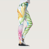 Leggings L'art des oiseaux tropicaux (Droite)