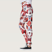 Leggings L'art des papillons aquarelles (Gauche)