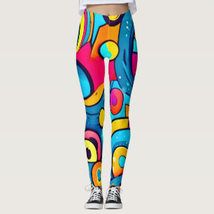 Leggings L'art du carnaval cosmique