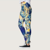 Leggings L'art du dragon chinois antique le plus populaire (Gauche)