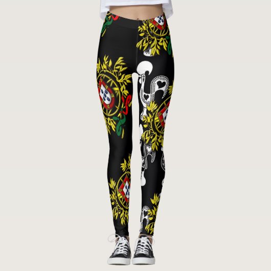 Leggings L'art populaire portugais (Devant)