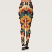 Leggings L'art tribal bohème (Dos)