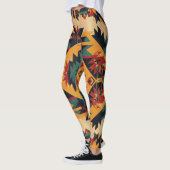 Leggings L'art tribal bohème (Gauche)