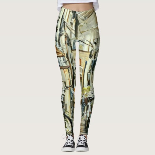 Leggings L'artisanat du vélo (Devant)