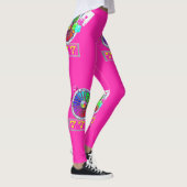 Leggings Las Vegas Casino Cartes Chips Dice 7's And Wheel (Droite)