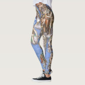 Leggings Last Judment From The Sistine Chapel By Michelan (Gauche)