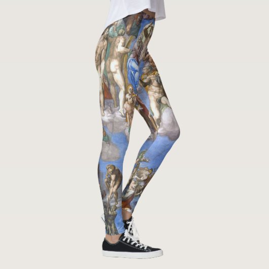 Leggings Last Judment From The Sistine Chapel By Michelan (Droite)