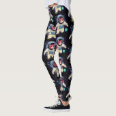 Leggings L'astronaute Chat coloré (Gauche)