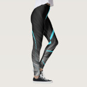 Leggings L'atmosphère noire et bleue (Droite)