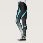 Leggings L'atmosphère noire et bleue (Gauche)