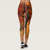 Leggings l'automne dans la forêt (Dos)