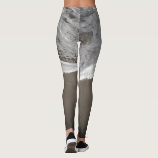 Leggings Lavage blanc océan (Dos)