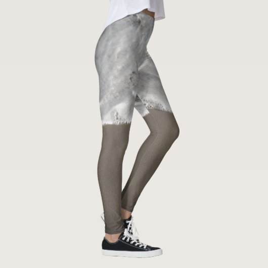 Leggings Lavage blanc océan (Droite)