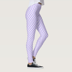 Leggings Lavande diagonale et tableau blanc