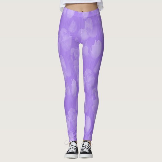 Leggings Lavande en amour.... (Devant)