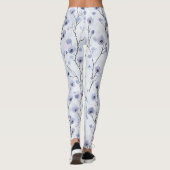 Leggings Lavande Purple Fleurs Chic (Dos)