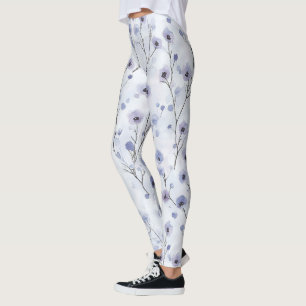 Leggings Lavande Purple Fleurs Chic