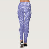 Leggings Lavande violet pétille parties scintillant bling (Dos)