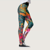 Leggings Lave Abstraite (Droite)