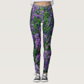Leggings Lavender Fields (Voorkant)