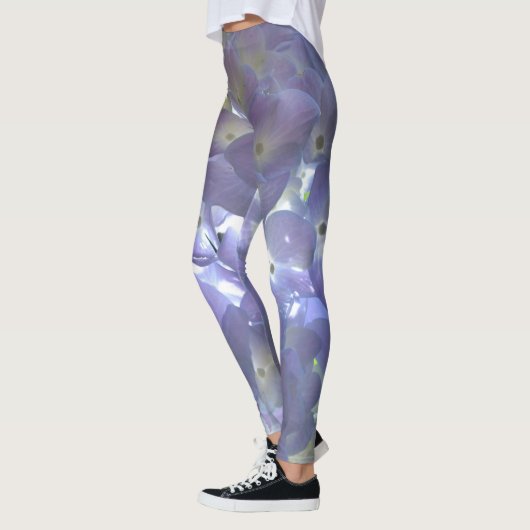 Leggings Lavender Hydrangeas (Gauche)