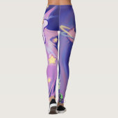 Leggings L'aventure cosmique de KitKat (Dos)