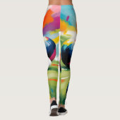 Leggings Lawn Bowls Colour Splash,  (Dos)