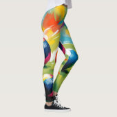 Leggings Lawn Bowls Colour Splash,  (Droite)
